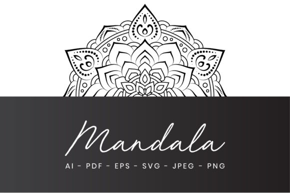 Adults Mandala Coloring Page: A Versatile Graphics Asset