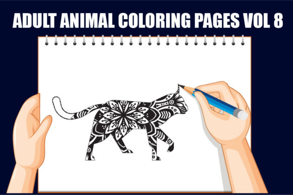 Exploring Mandala Animal - Coloring Book KDP Vol13