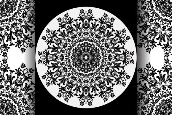 Floral Mandala Coloring Pages for Creative Branding