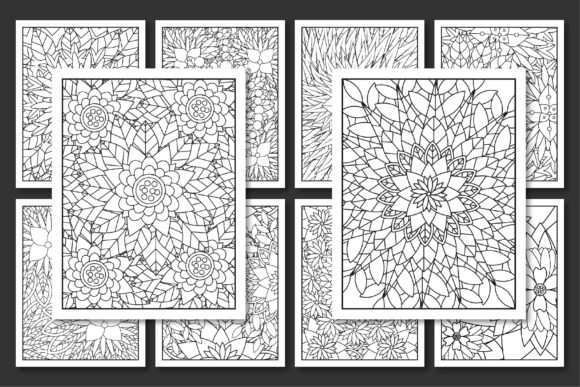 Flower Coloring Pages Kdp: A Versatile Graphics Asset