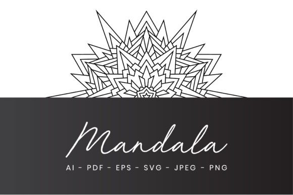 Geometric Mandala Coloring Pages Amp: A Versatile Graphic