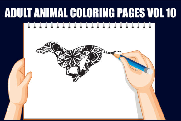 Mandala Animal - A Versatile Graphics Asset for Coloring Pages Amp