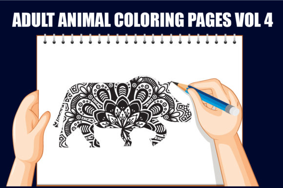 Mandala Animal - Perfect for Graphics and Coloring Pages Amp