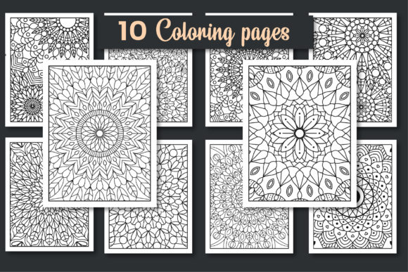 Review: 10 Pages of Coloring Book KDP for Graphics