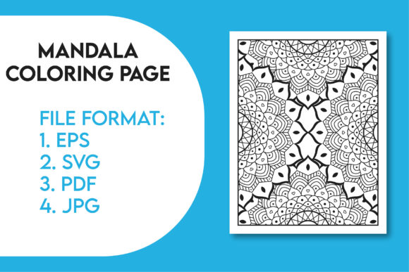 Review: Mandala Coloring Page KDP for Adult