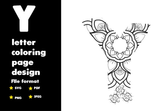 Y Letter Coloring Page: A Versatile Graphic for Local Business Branding